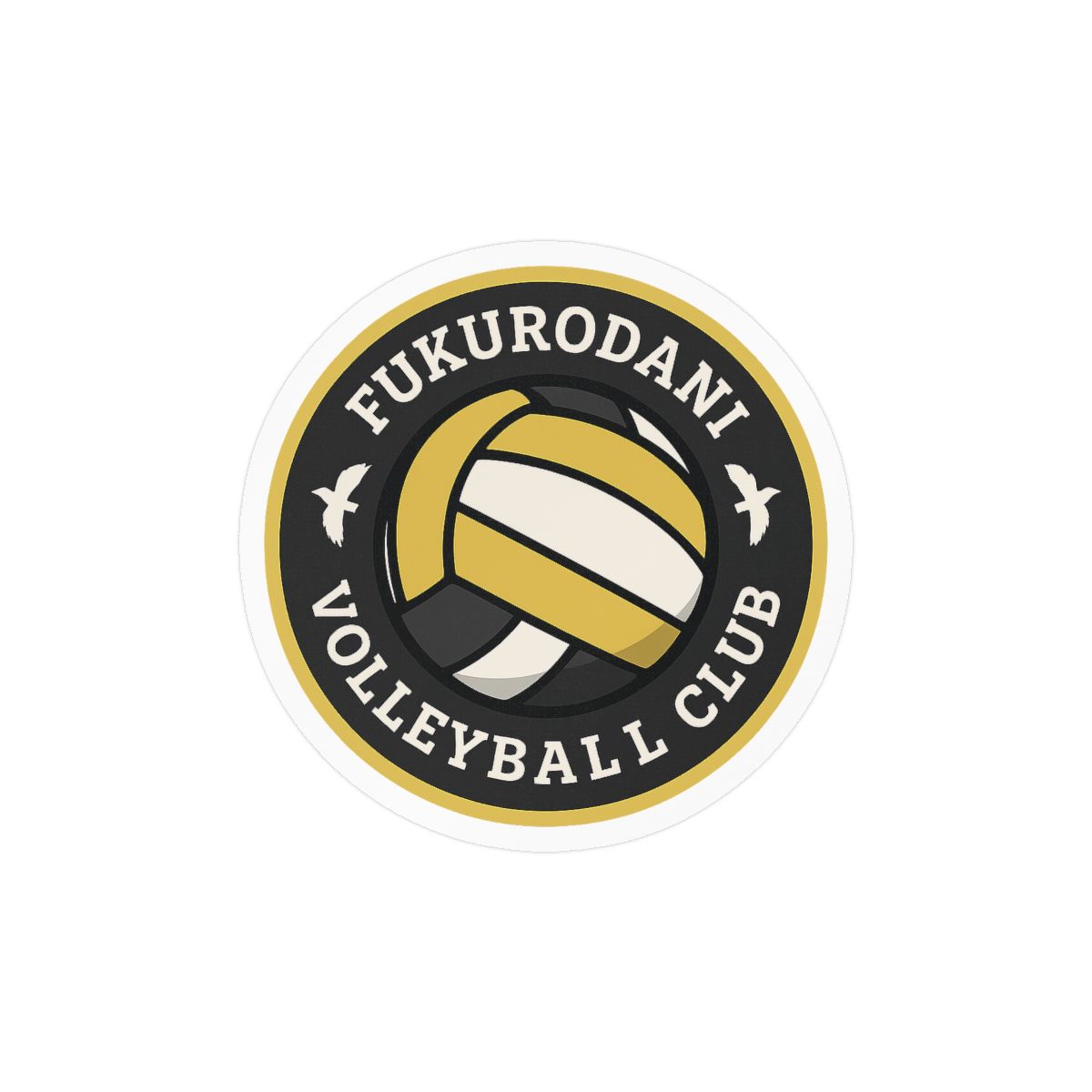 Fukurodani Volleyball Club Haikyuu Sticker | Cute Anime Decal - alternate angle 2, merchandise