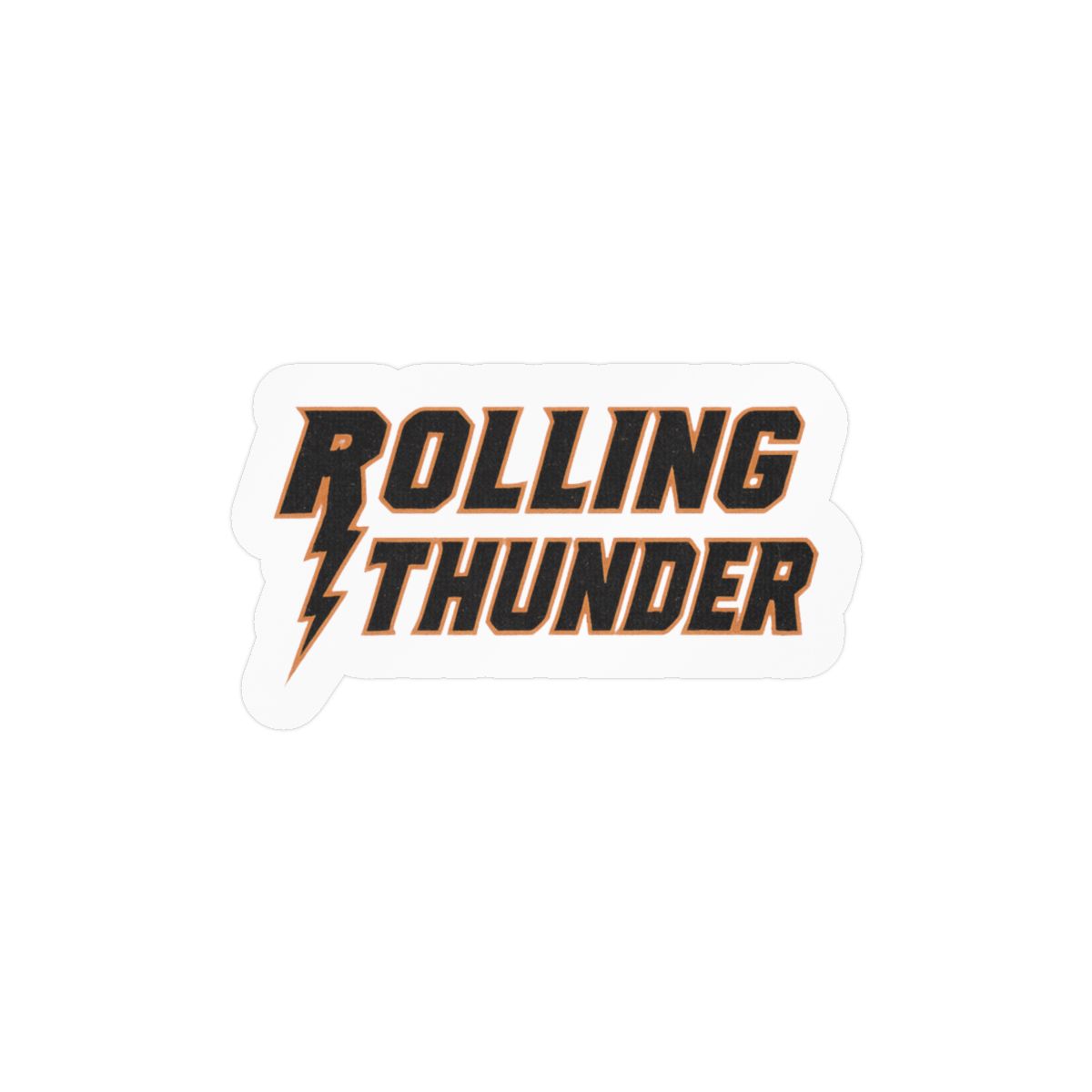 Nishinoya Rolling Thunder Sticker | Bold Haikyuu Vinyl Decal - Official Stickers merchandise