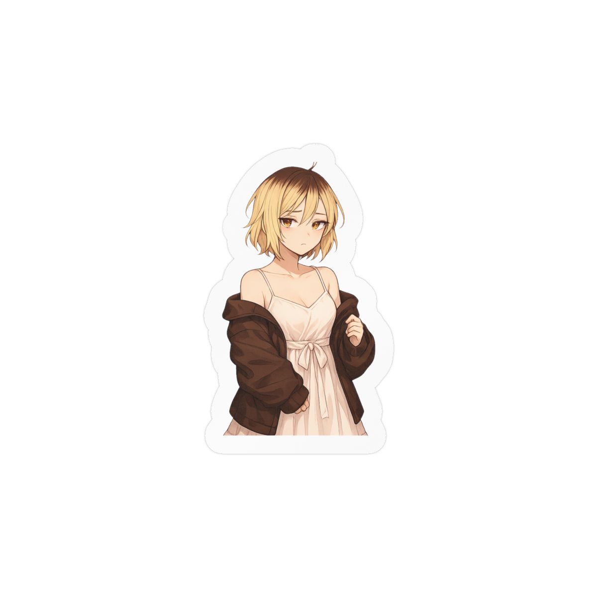 Sweet Boy Sticker | Adorable Cute Vinyl Decal - alternate angle 1, merchandise
