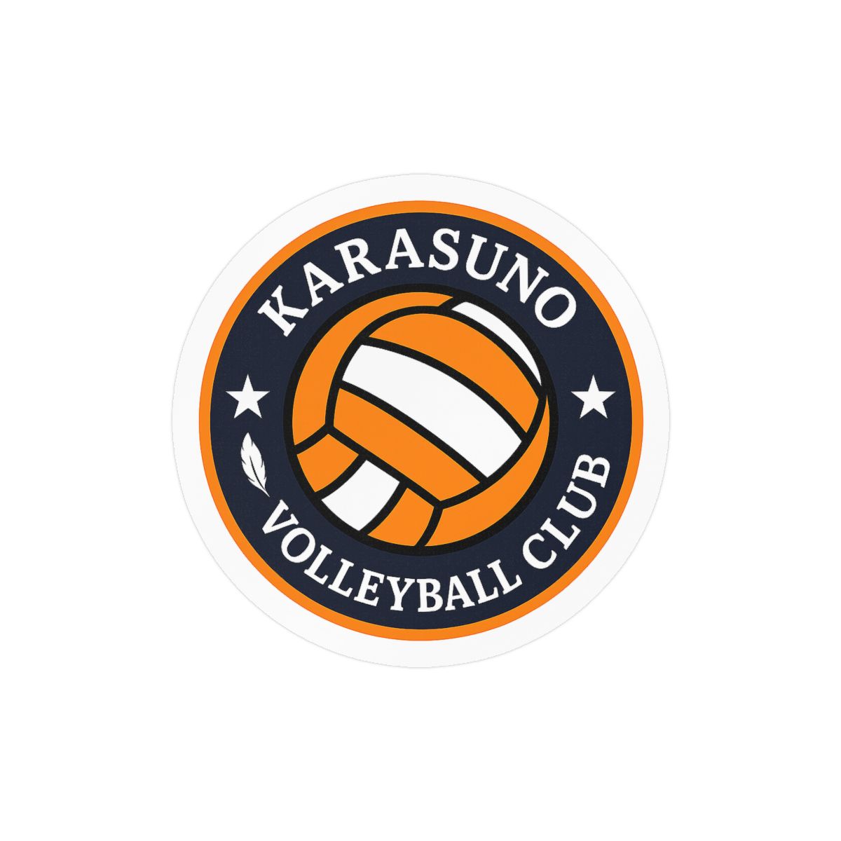 Karasuno Volleyball Club Sticker | Bold Haikyuu!! Anime Decal