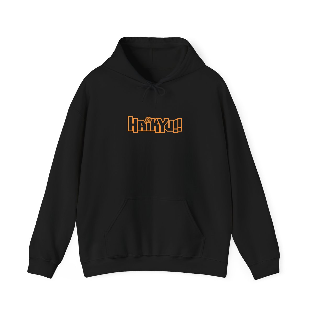 Haikyuu Kanji Sleeve Bold | Anime Hoodie, Haikyuu Merch, Volleyball Fan Gift