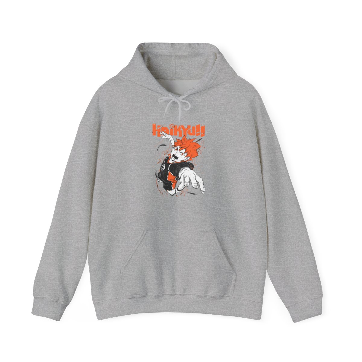 Haikyuu Hoodie Shoyo Hinata Lightning Jump Jumper - alternate angle 3, merchandise