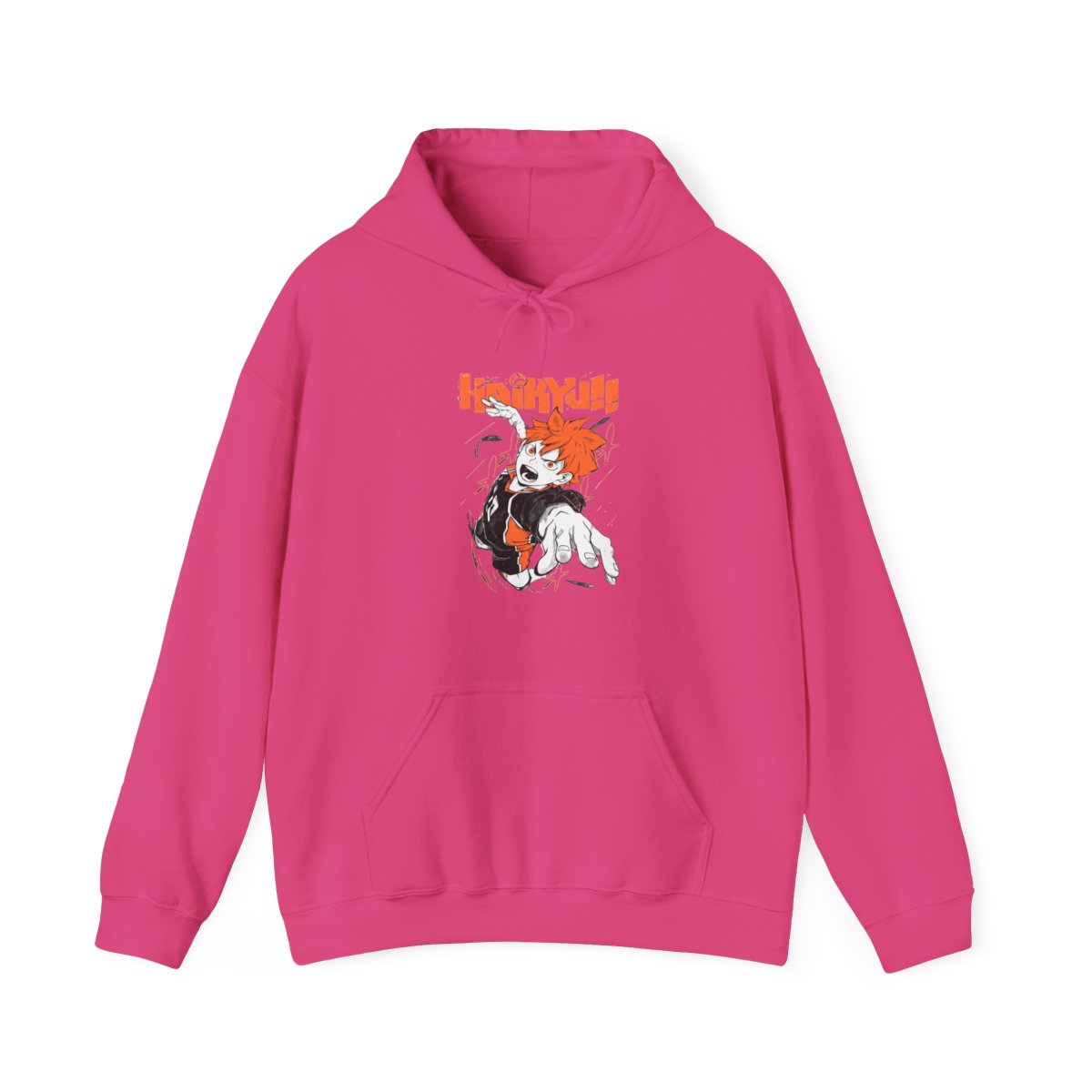 Haikyuu Hoodie Shoyo Hinata Lightning Jump Jumper