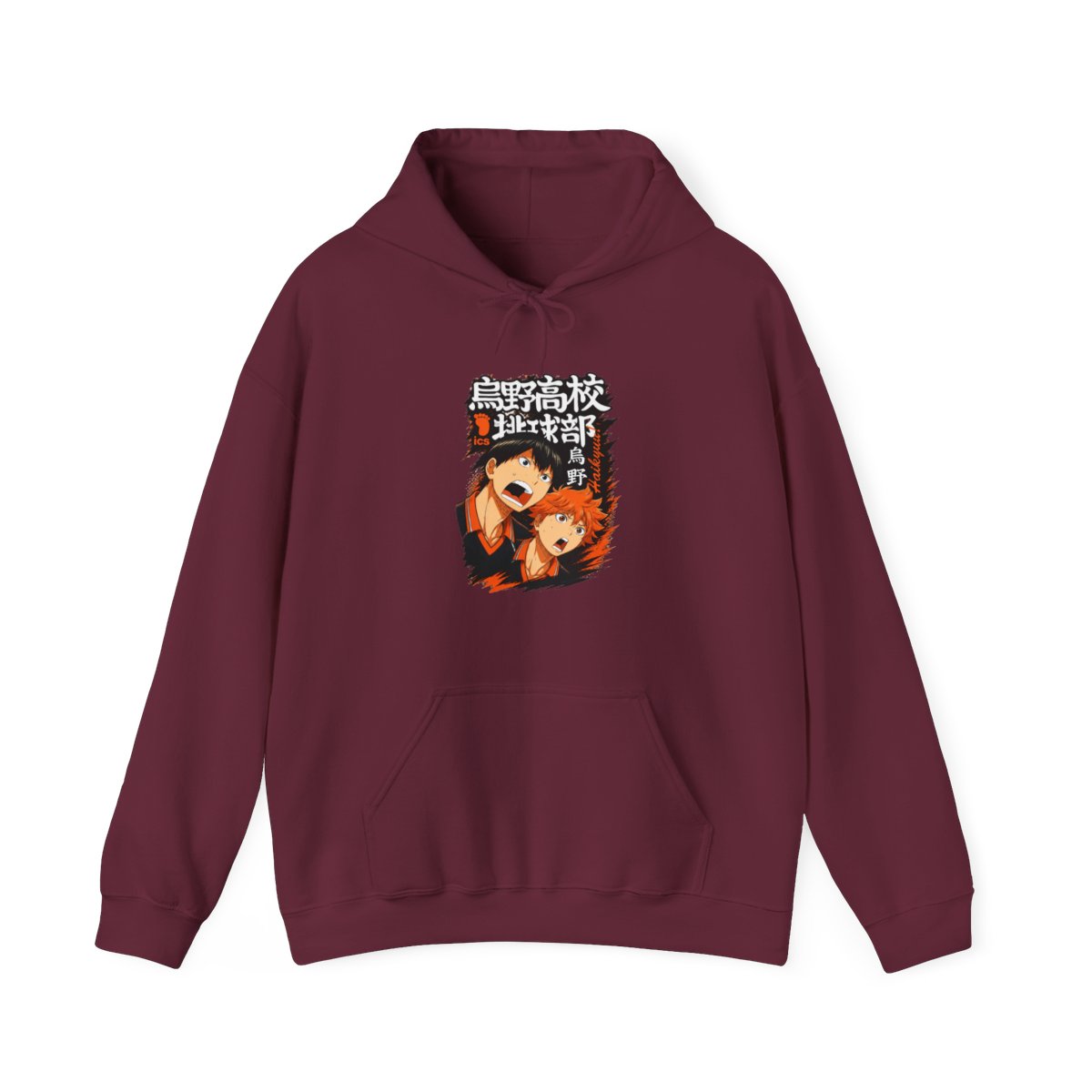 Haikyuu Hoodie Shoyo Hinata Karasuno Jump Jumper - alternate angle 4, merchandise