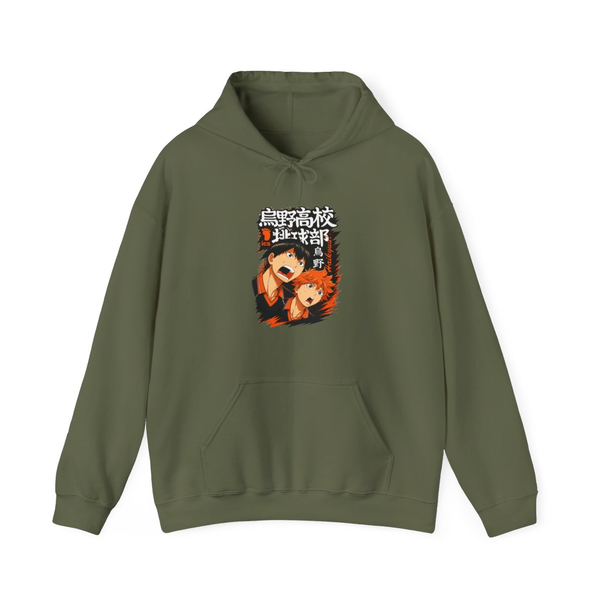 Haikyuu Hoodie Shoyo Hinata Karasuno Jump Jumper - alternate angle 5, merchandise